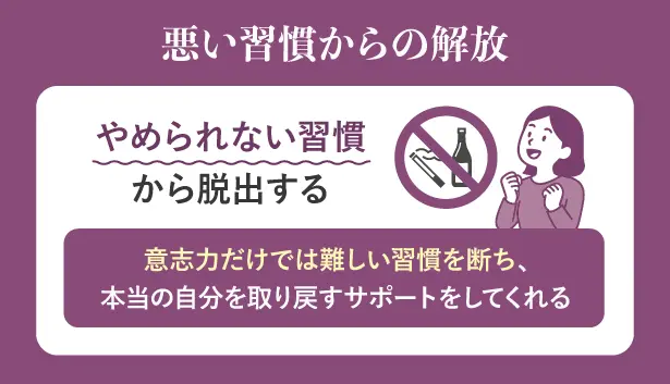 悪い習慣からの解放