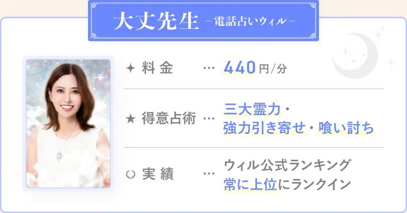 大丈先生_電話占いウィル