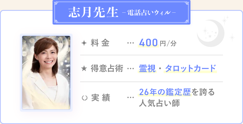 志月先生_電話占いウィル