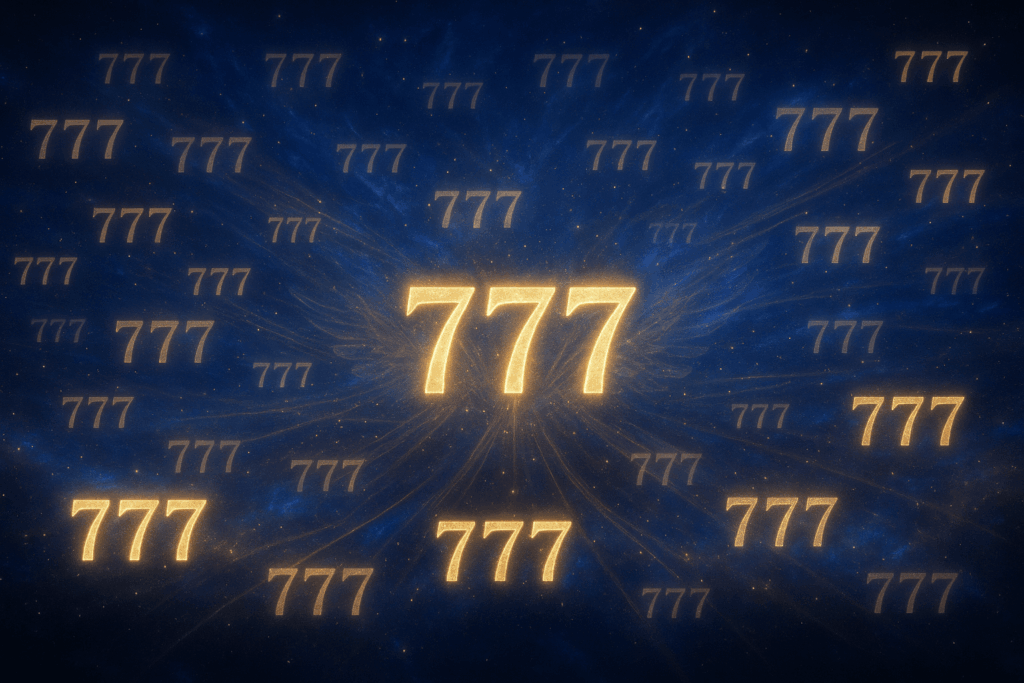 777を繰り返し見る場合の特別な意味