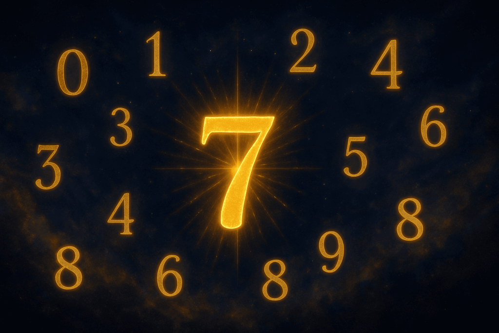 ラッキーナンバーとしての強力なエネルギー