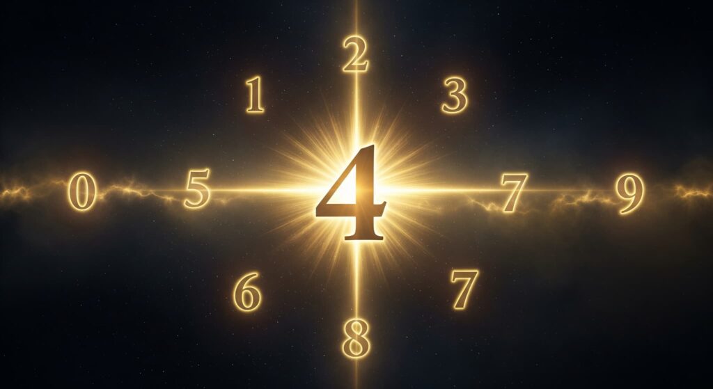 数字「4」の持つスピリチュアルな意味