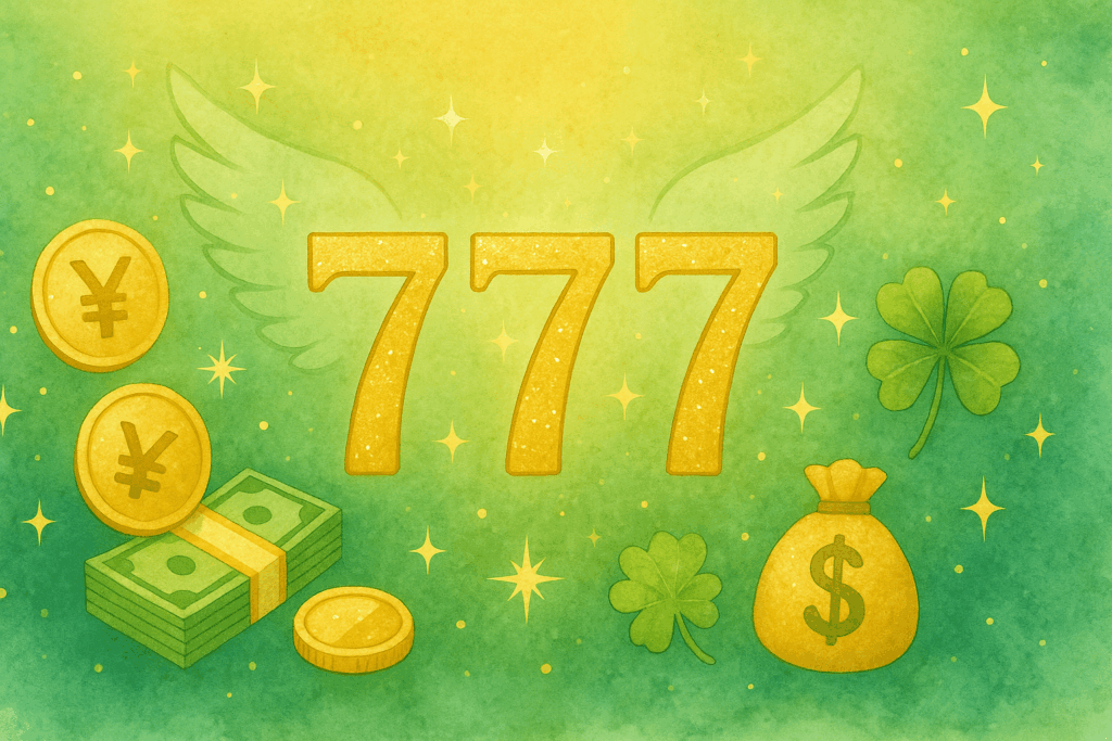 エンジェルナンバー777が示す金運・財運のメッセージ