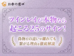 ツインレイが本物なら起こる25のサイン