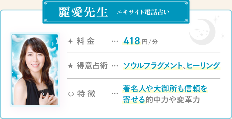 麗愛先生 エキサイト電話占い